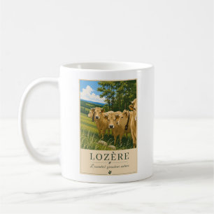 Lozère-Kühe Kaffeetasse