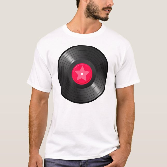 LP-Datensatz T-Shirt (Vorderseite)