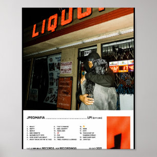 LP! [offline] Ästhetische Tracklist Poster