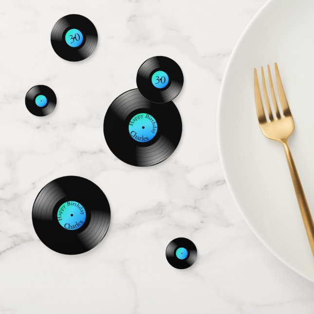 LP Vinyl Record Personalisiert Confetti Konfetti (Gruppe)