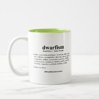 LPA-Zwerfismus Definition-Tasse Zweifarbige Tasse