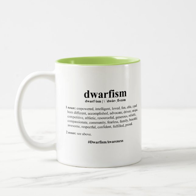 LPA-Zwerfismus Definition-Tasse Zweifarbige Tasse (Links)