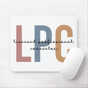 LPC lizenzierter Beruflicher Berater Mousepad