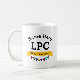 LPC Lizenzierter Beruflicher Berater Personalisier Kaffeetasse
