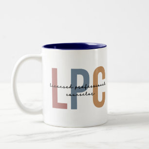LPC lizenzierter Beruflicher Berater Zweifarbige Tasse
