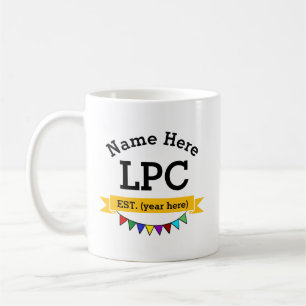 LPC-Tasse Licensed Professional Counselor  Kaffeetasse