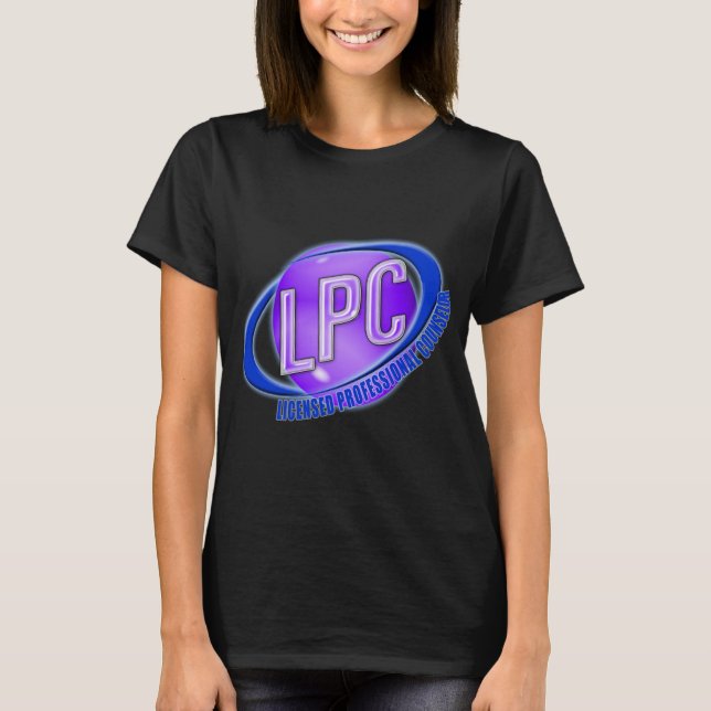 LPCswoosh-LOGO GENEHMIGTER BERUFLICHER RATGEBER T-Shirt (Vorderseite)