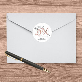 LPN Graduierungsparty danke Ihnen für Aufkleber