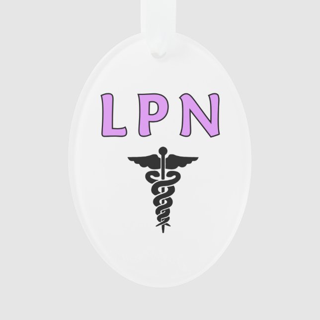 LPN Krankenpflege Ornament (Vorderseite)