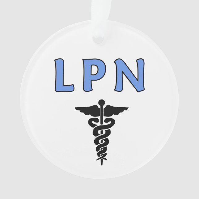 LPN Krankenpflege Ornament (Vorderseite)