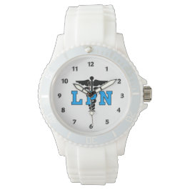 LPN Medizinisches Symbol Armbanduhr