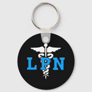 LPN Medizinisches Symbol Schlüsselanhänger