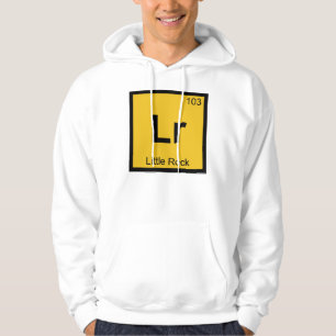 Lr - Little Rock Arkansas Chemie Periodensystem Hoodie