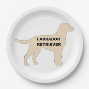 LR-Silhouette Pappteller