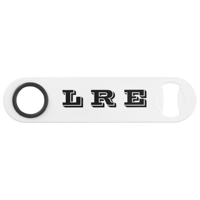 LRE Lake Riverside Anwesen Flaschenöffner (Vorderseite (Horizontal))