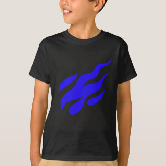 L's Blue Flamme T-Shirt