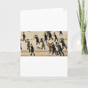 LS Lowry aus dem 21. Jahrhundert Karte