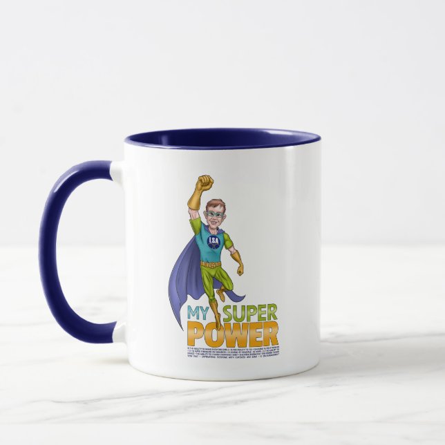 LSA Super Power - Zwei-Tone-Kaffee-Tasse Tasse (Links)