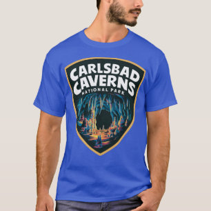 lsbad Caverns Nationalpark Höhle Emblem T-Shirt