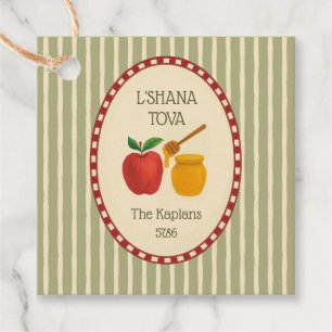 L'Shana Tova Rosh Hashanah Jüdisches neues Jahr ge Geschenkanhänger