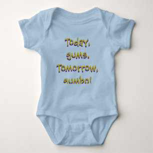 LSU Gumbo-Baby-Entwurf (blau) Baby Strampler