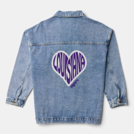 LSU Tigers Denimjacke Jeansjacke