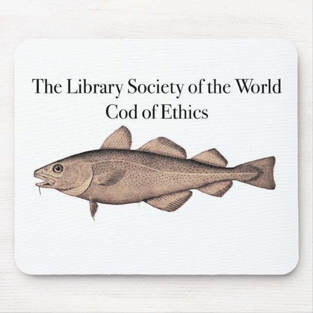 LSW Kabeljau der EthikMausunterlage Mousepad (Vorne)