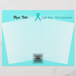 Lt Blue / Aquamarin Standard Ribbon von Kenneth Yo Flyer