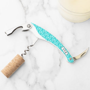 Lt Blue / Aquamarin Standard Ribbon von Kenneth Yo Kellnermesser