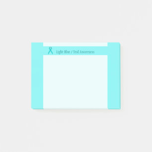 Lt Blue/Aquamarin Standard Ribbon von Kenneth Yonc Post-it Klebezettel