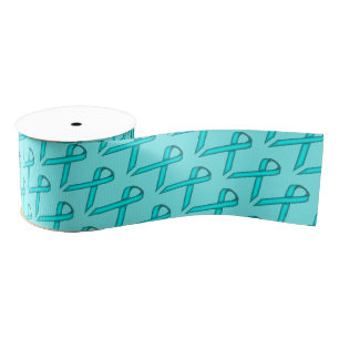 Lt Blue/Aquamarin Standard Ribbon von Kenneth Yonc Ripsband