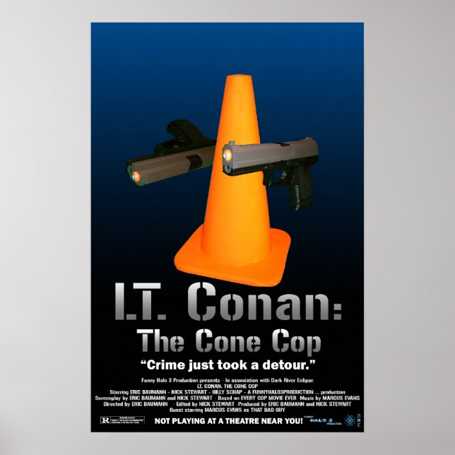 Lt. Conan: Das Cone Polizist Movie Poster (Vorne)