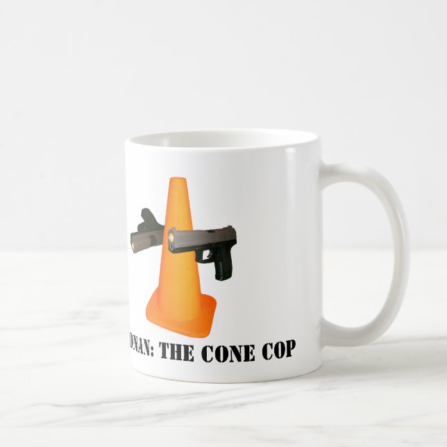 Lt. Conan: Die Kone-Polizist-Tasse! Kaffeetasse (Rechts)