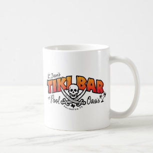 Lt Dans Tiki Bar u. Pool-Oasen-Waren Tasse