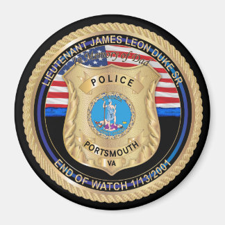 Lt. James Duke Sr Magnet