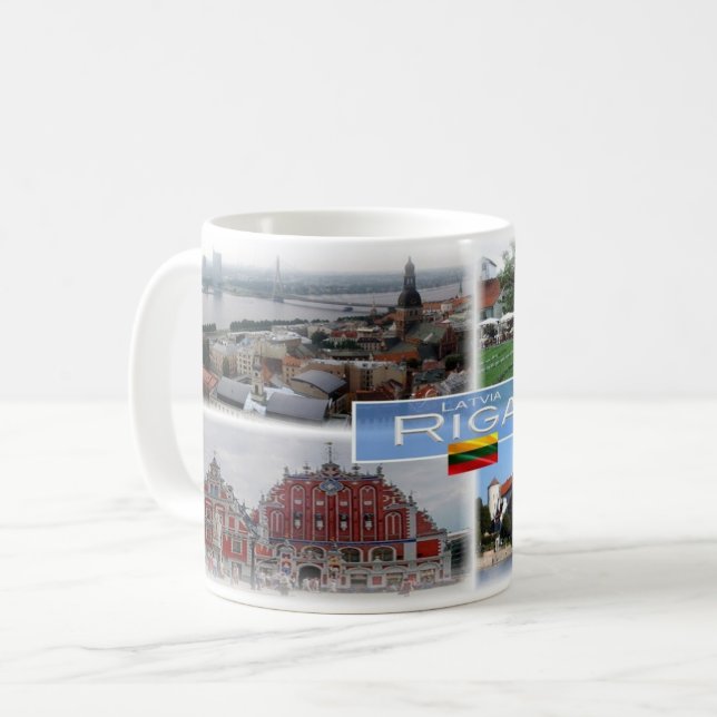 LT Lettland Lietuva - Riga Tasse (Vorderseite Links)