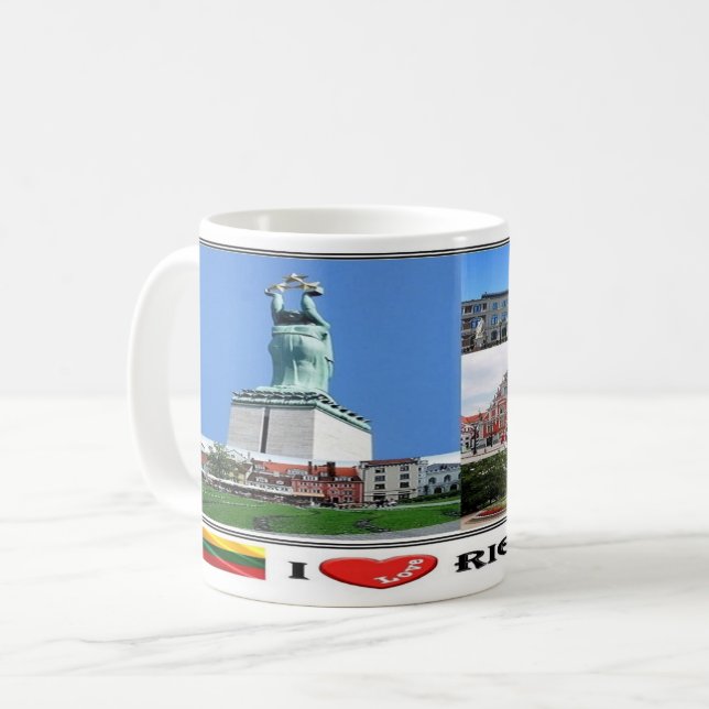LT Lietuva - Lettland - Tasse (Vorderseite Links)