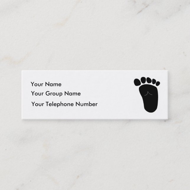 LTB Visitenkarten Mini Visitenkarte (Vorderseite)