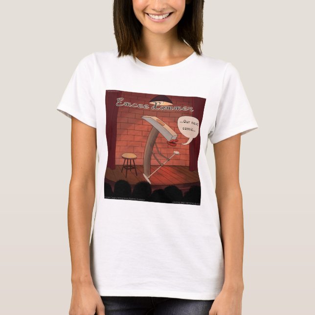 LTCartoons Womens Funny Tools for Comedy Tshirt (Vorderseite)