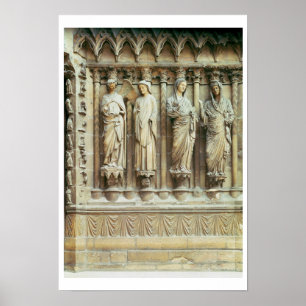 (LtoR) die Ankündigung und der Visitation, Recht Poster