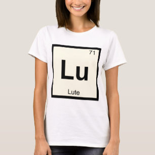 Lu - Lautenmusik Chemie Periodensystem-Symbol T-Shirt