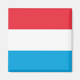 LU - Luxemburg - Flagge Magnet