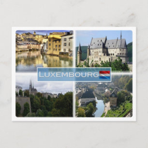 LU Luxemburg - Postkarte
