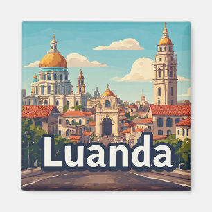 Luanda Angola Reise-Geschenk für Besucher 🗺️ Magnet