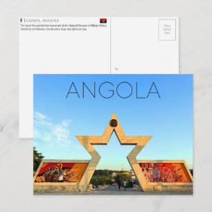 Luanda, Angola Reise-Postkarte Postkarte