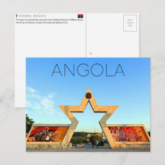 Luanda, Angola Reise-Postkarte Postkarte