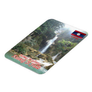 Luang Prabang - Kuang Si Falls - Laos - Magnet