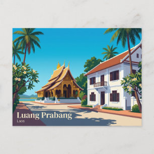 Luang Prabang Laos Postkarte