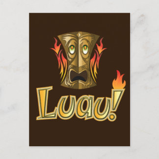 Luau 3 postkarte