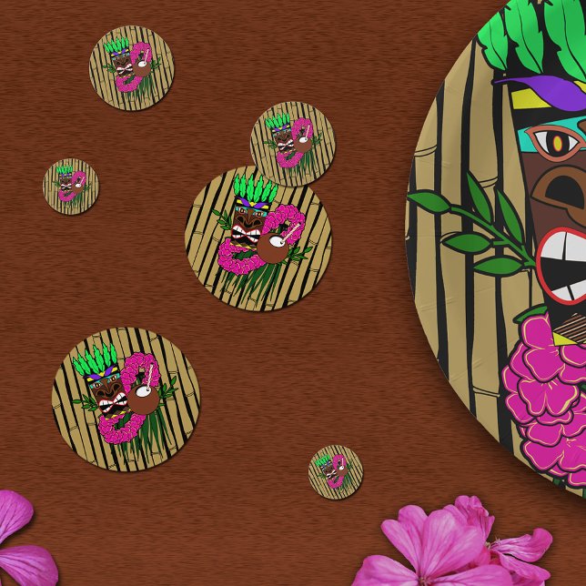 Luau Birthday Party Konfetti (Von Creator hochgeladen)